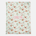 Evalyn Personalized Minky Blanket