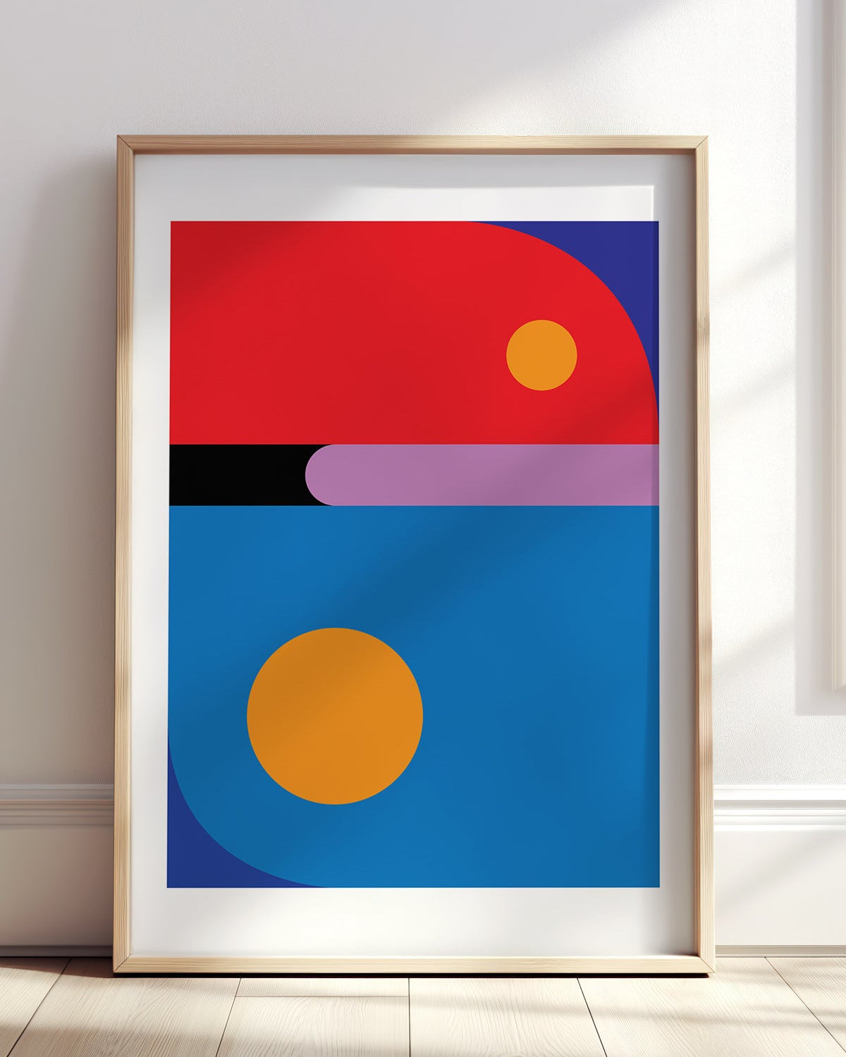 NIGHT TRAIN Framed Art Print by Holly McWhorter