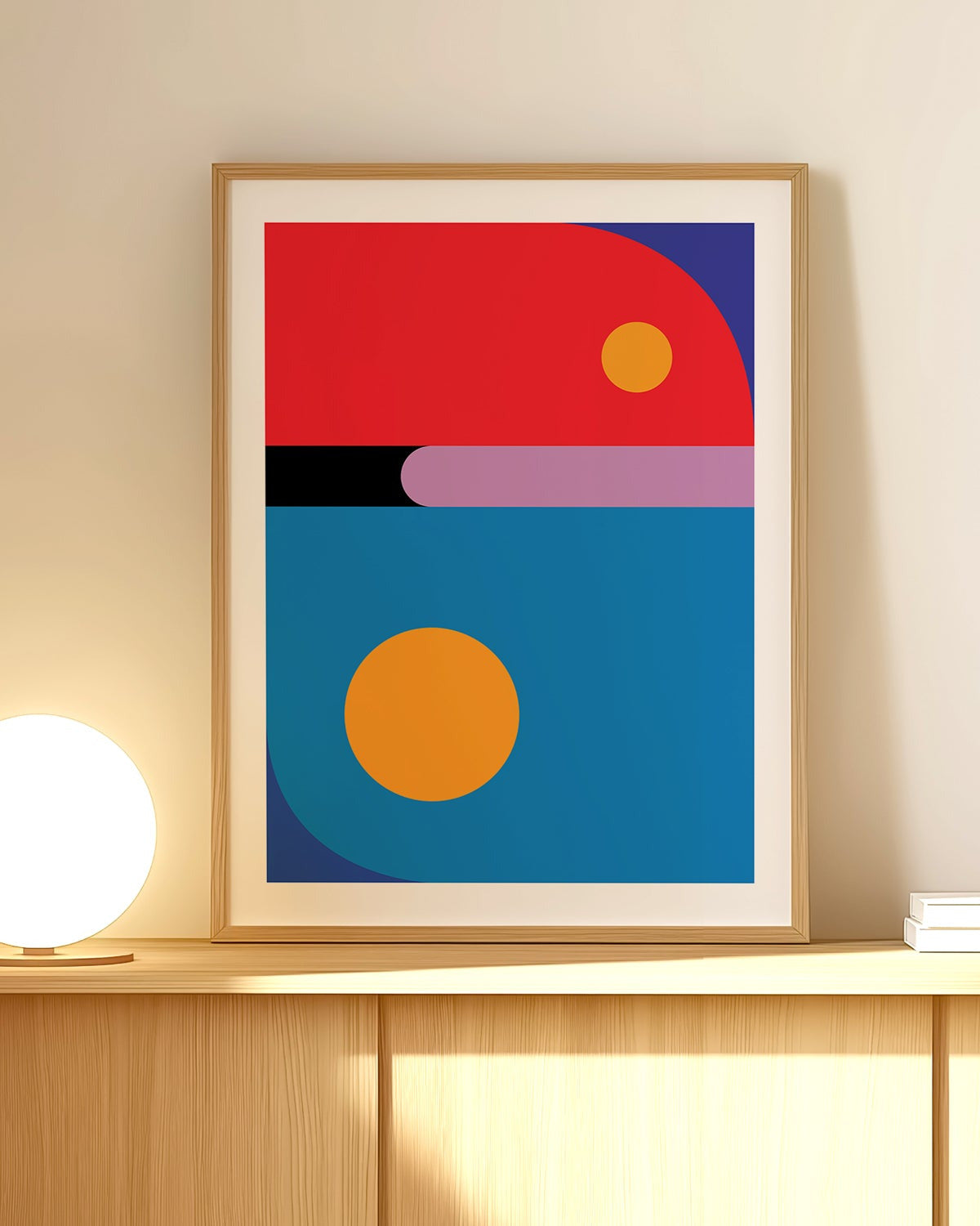 NIGHT TRAIN Framed Art Print by Holly McWhorter