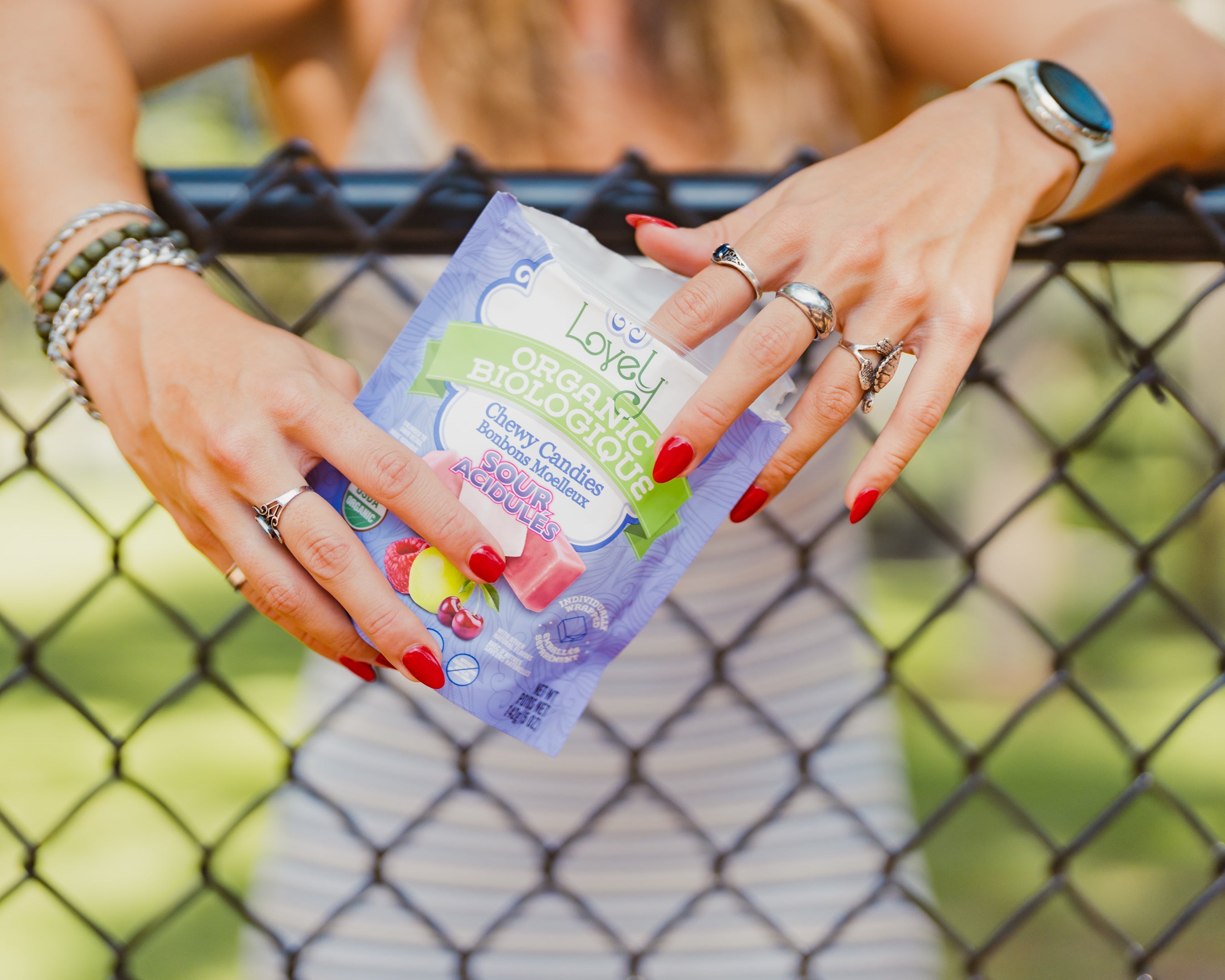 Organic Sour Chewy Candies