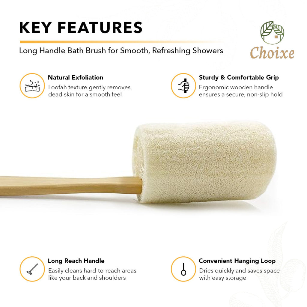 Natural Loofah Bath Brush