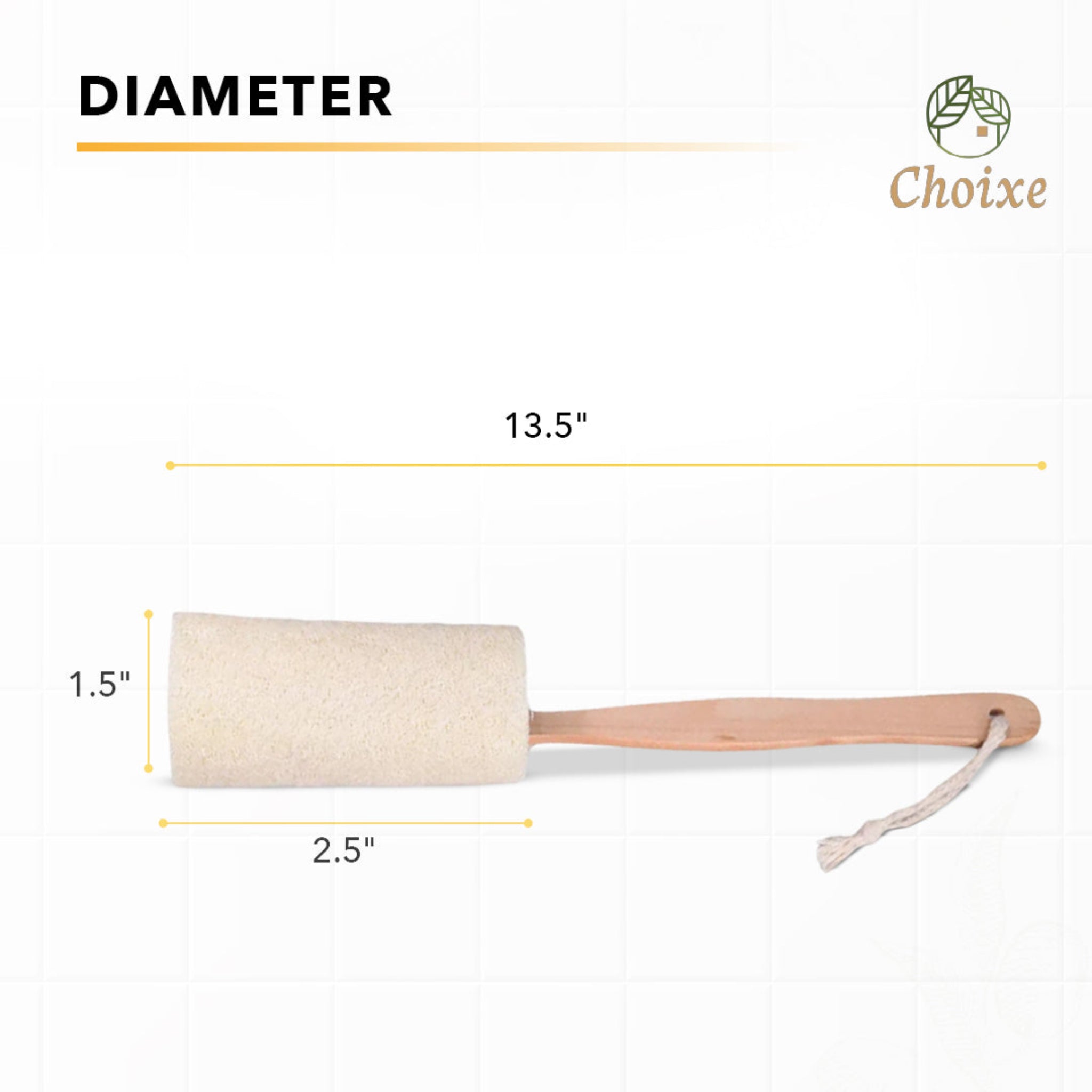 Natural Loofah Bath Brush