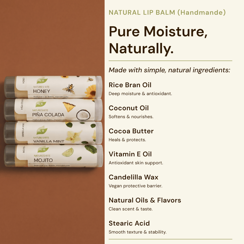 Natural Lip Balm (Handmade)