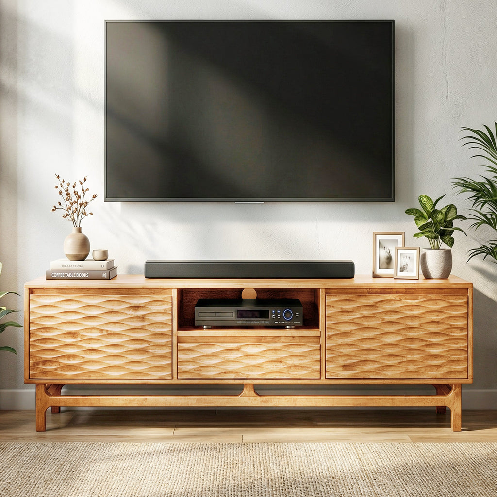 Elara Solid Wood TV Stand