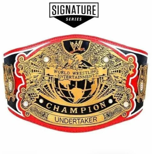 Undisputed UndertakerChampionship Signature Series  Wrestling Belt Replica