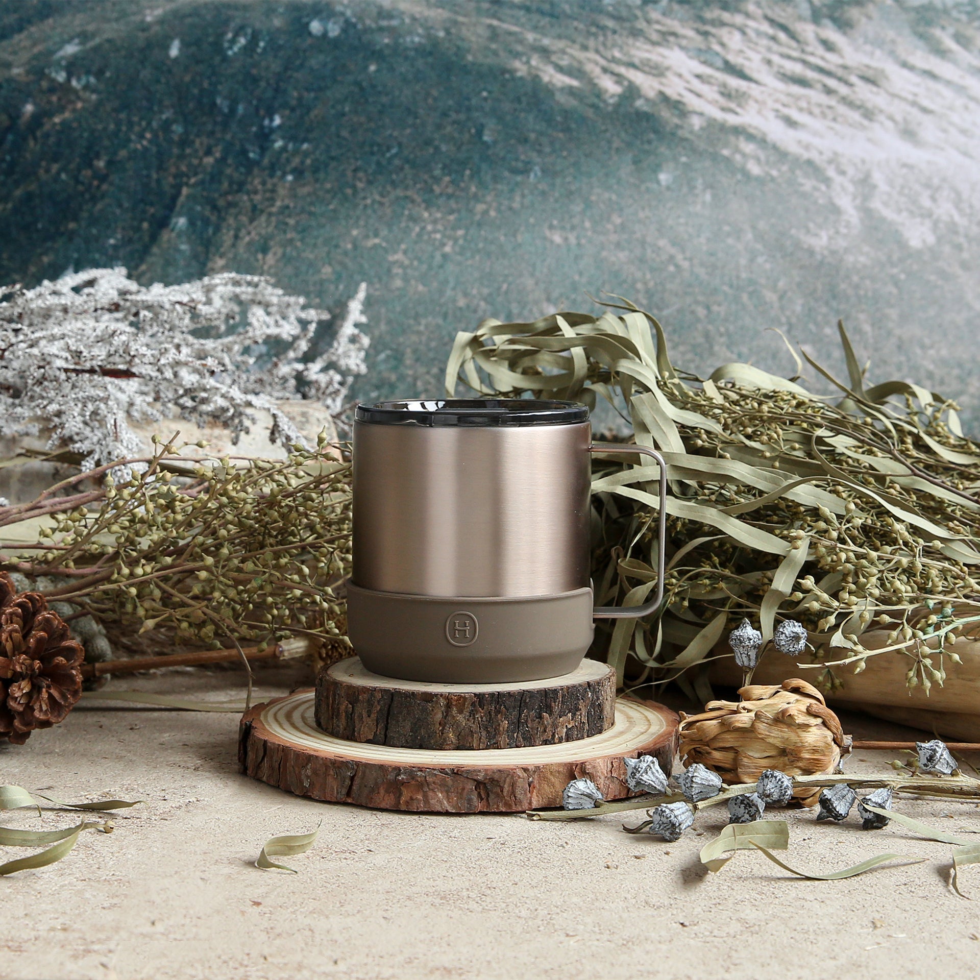 Metallic Fir Camp Mug - Wild 10 OZ