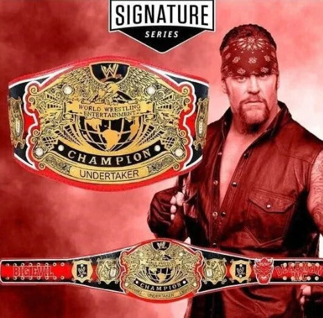 Undisputed UndertakerChampionship Signature Series  Wrestling Belt Replica