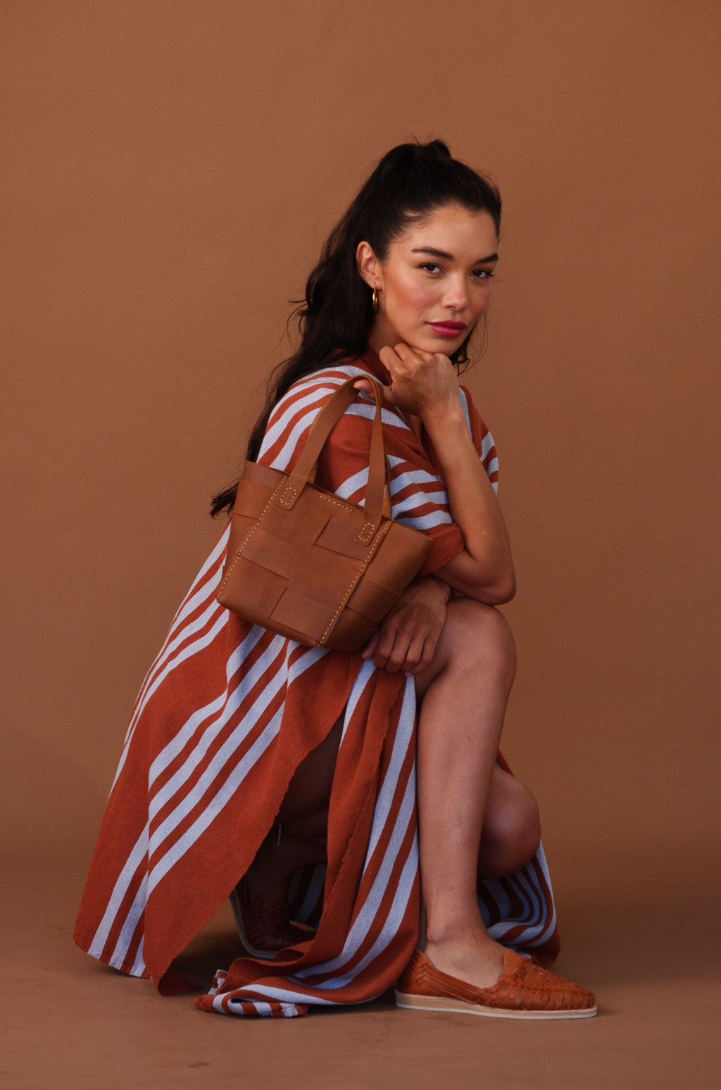 Carmen Basket Bag Camel