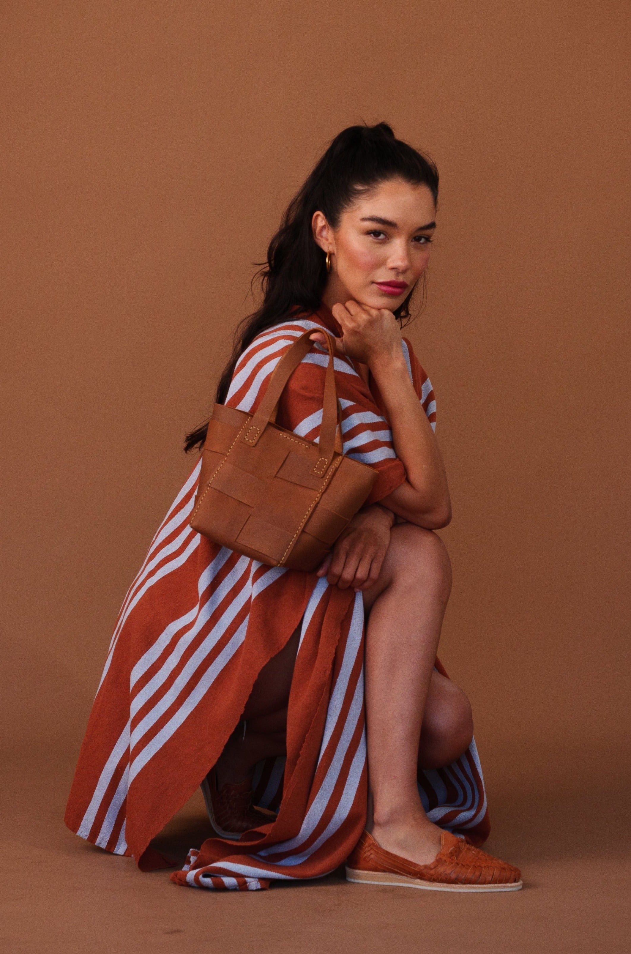 Carmen Basket Bag Camel