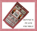 Bonnie's Peach Crumble
