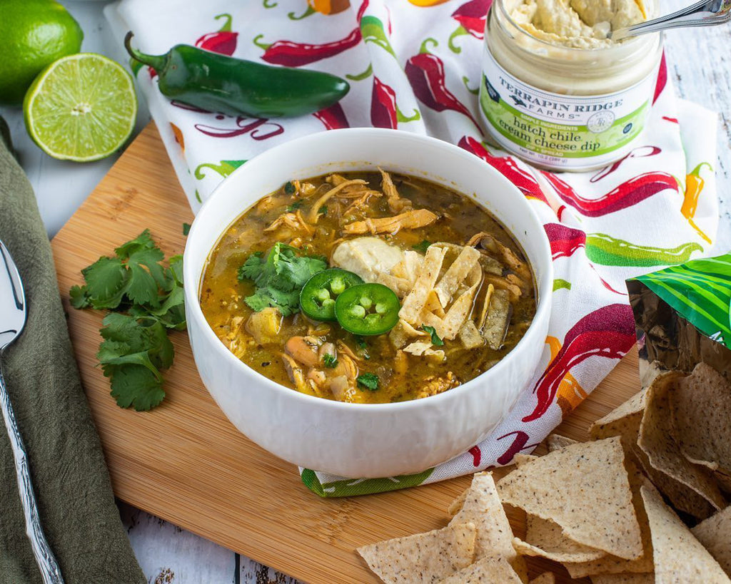Hatch Chile Cream Cheese Dip