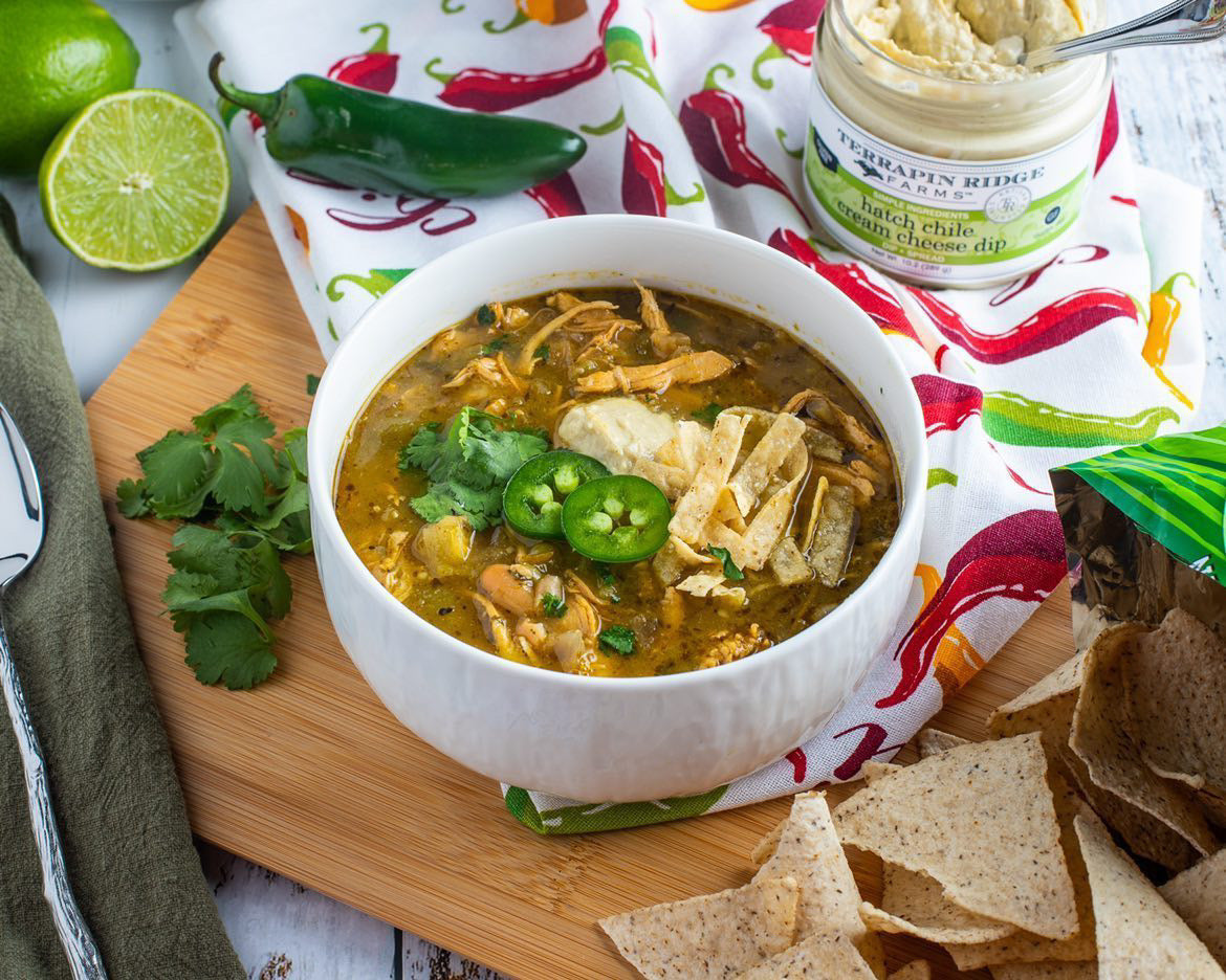 Hatch Chile Cream Cheese Dip