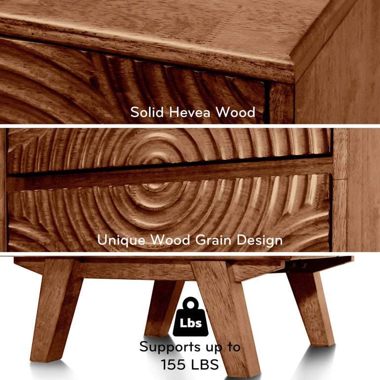 Harmony Solid Wood Nightstand