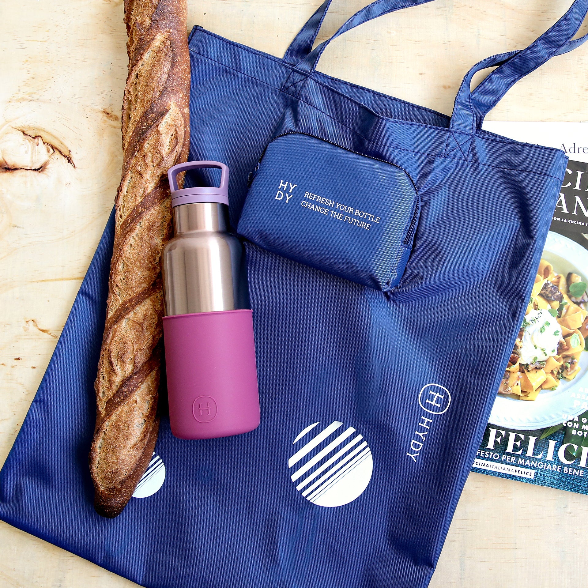 Reusable Bag- Prussian Blue