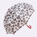 Black Flower Umbrella