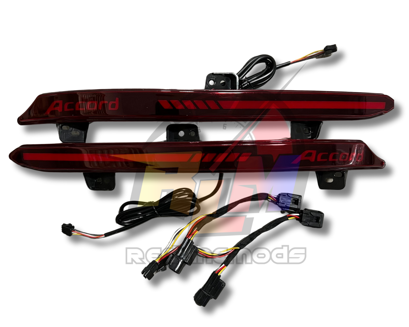 V3 Red Reflectors Lights for 2018-2022 Xgen Accord