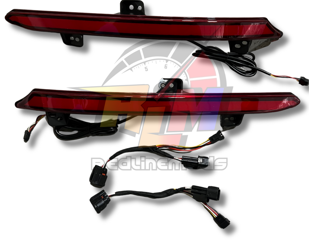 V1 Red Reflectors Lights for 2018-2022 Xgen Accord