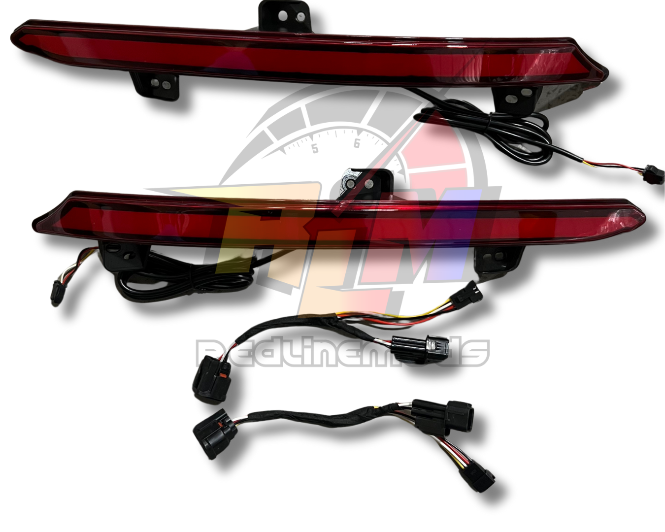 V1 Red Reflectors Lights for 2018-2022 Xgen Accord