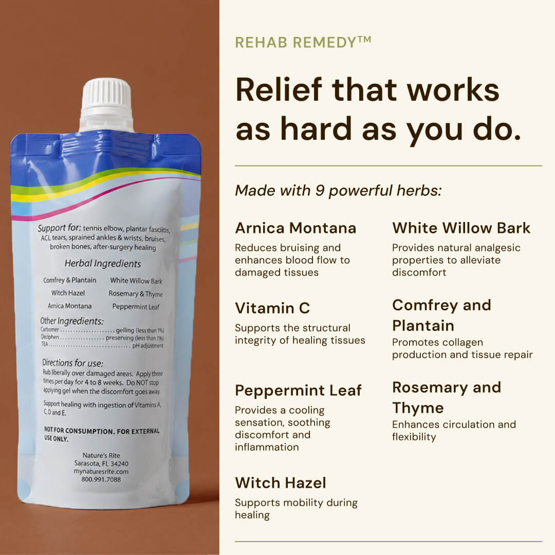 REHAB Remedy – Bruise, Strain, & Tear Repair