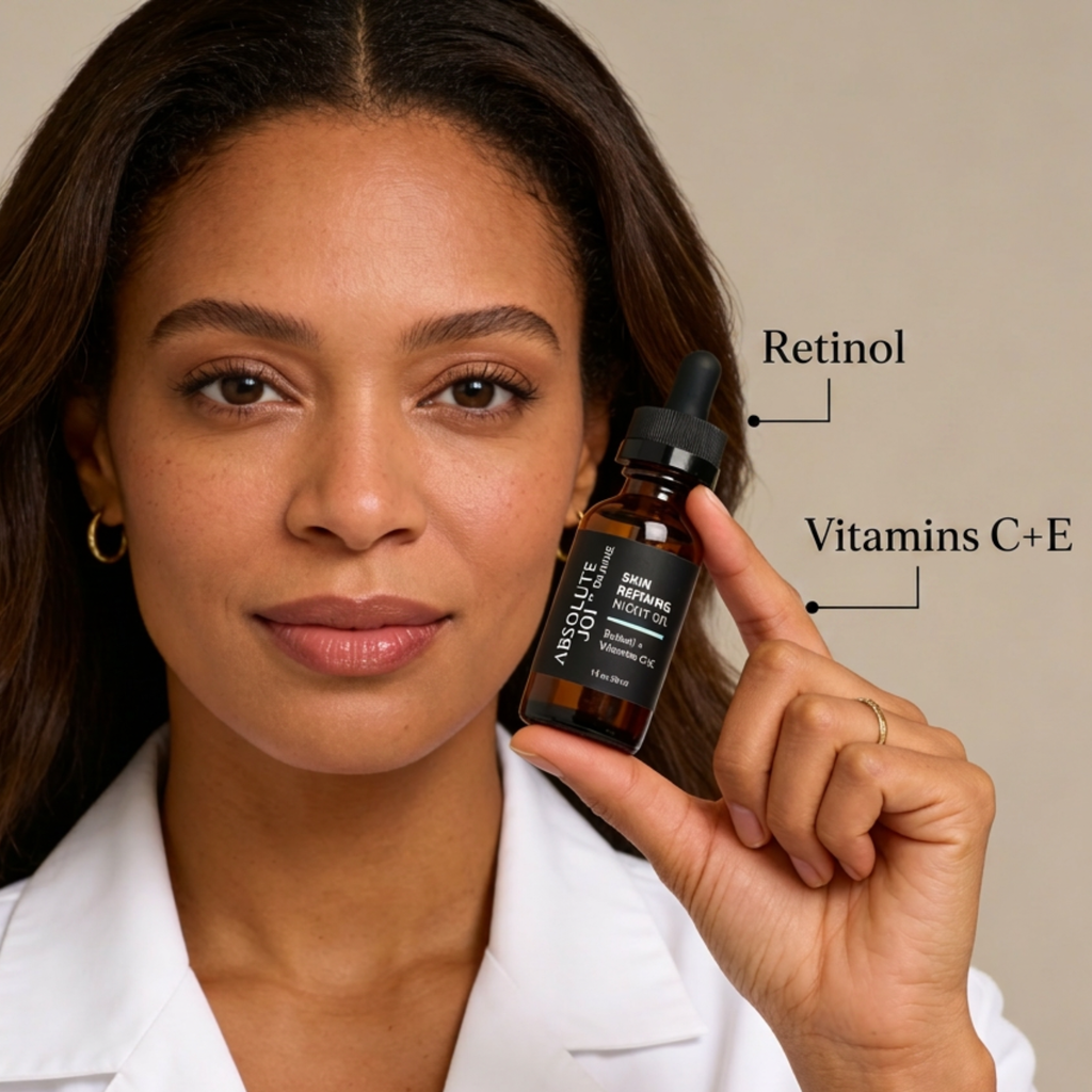 Retinol Plus Vitamin C Skin Refining Night Oil