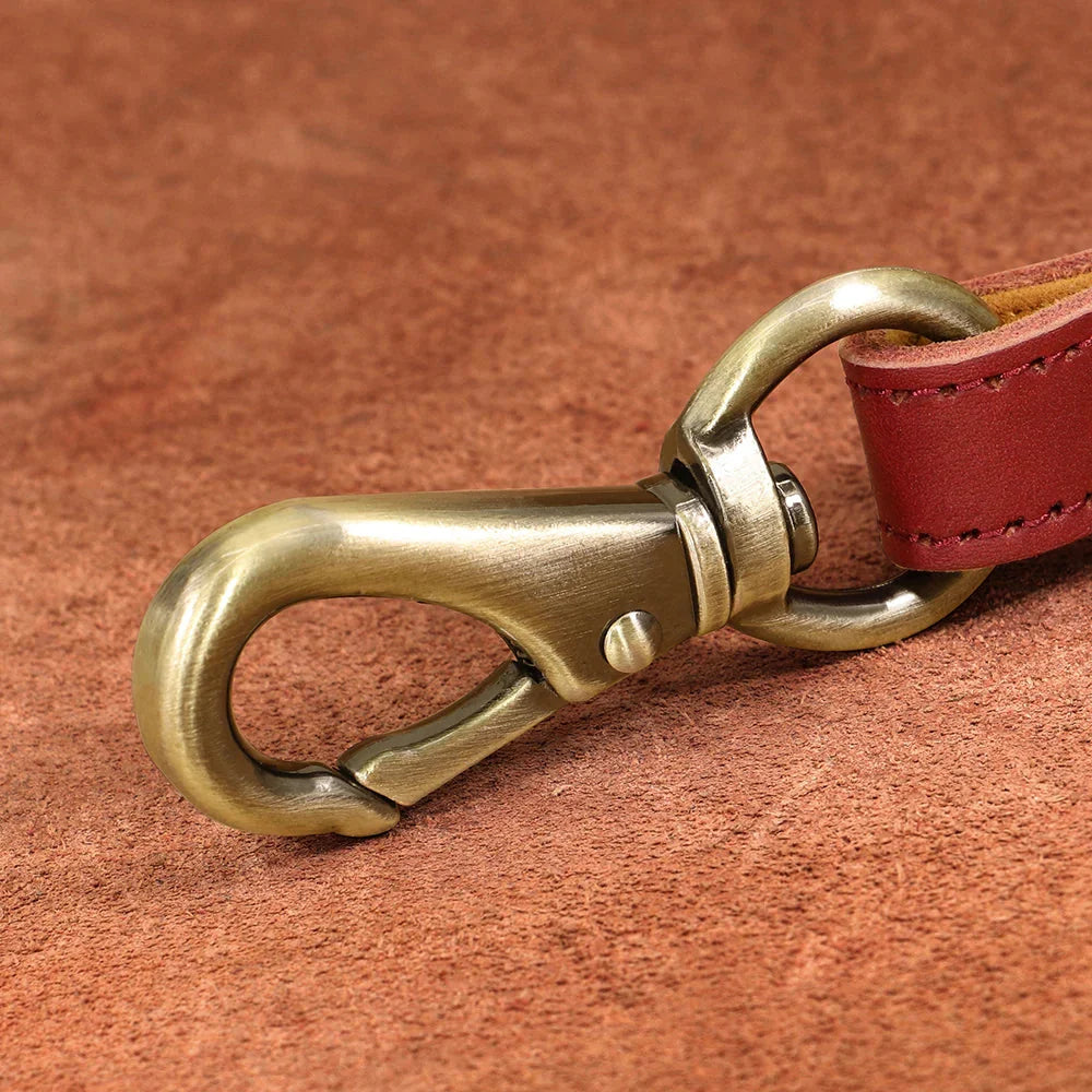 The Classic Leather Lead - Premium Dog Leash