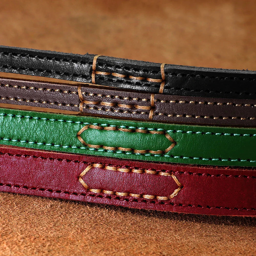 The Classic Leather Lead - Premium Dog Leash