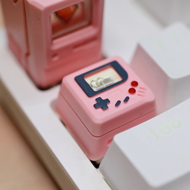 Retro Game Boy Keyboard Keycaps