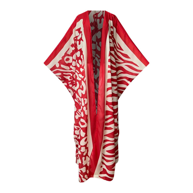Wild Rouge Sheer Cover Up Kimono