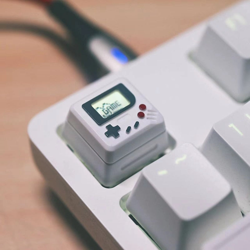 Retro Game Boy Keyboard Keycaps