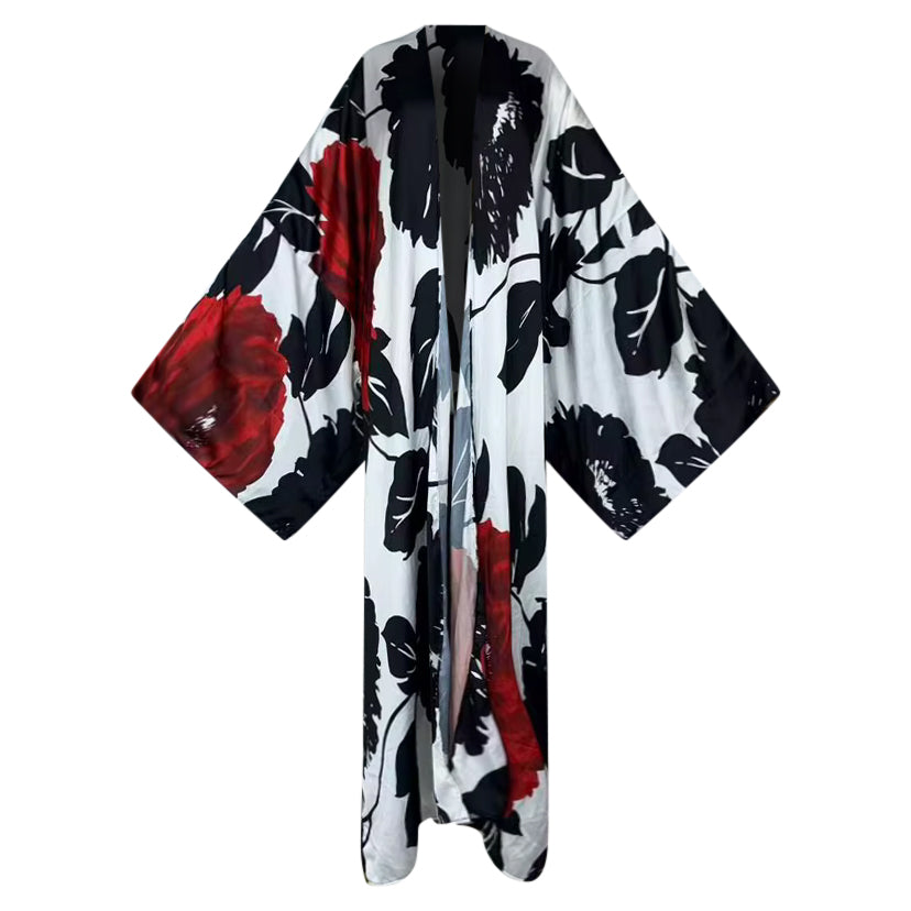 Winter Rose Kimono