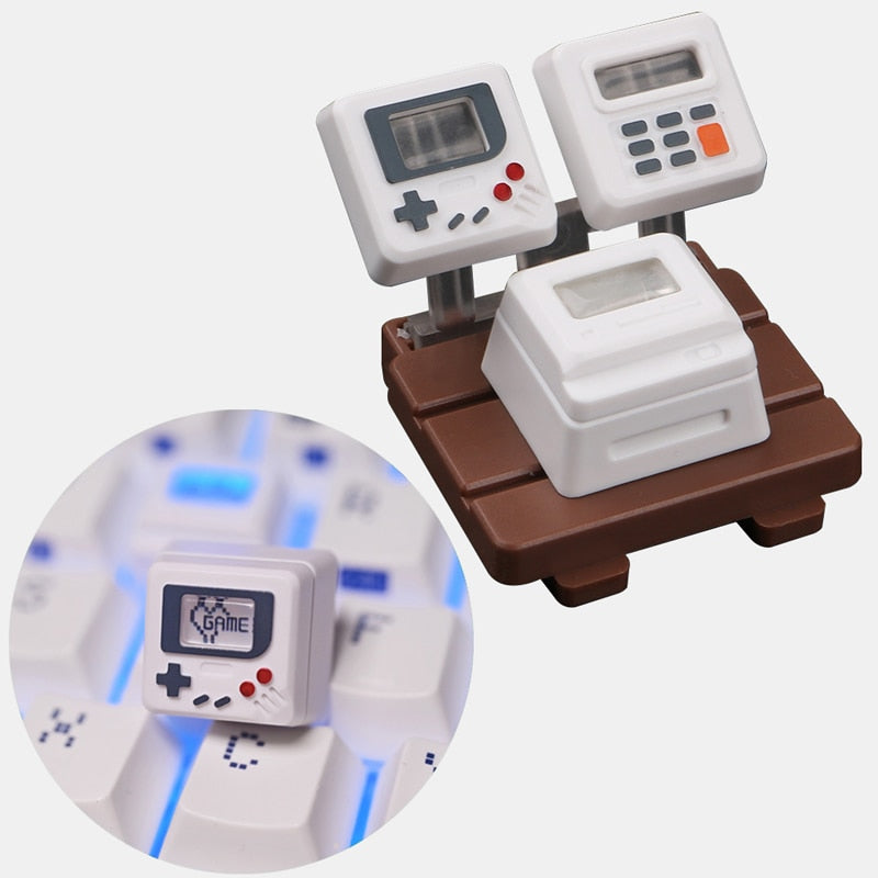 Retro Game Boy Keyboard Keycaps