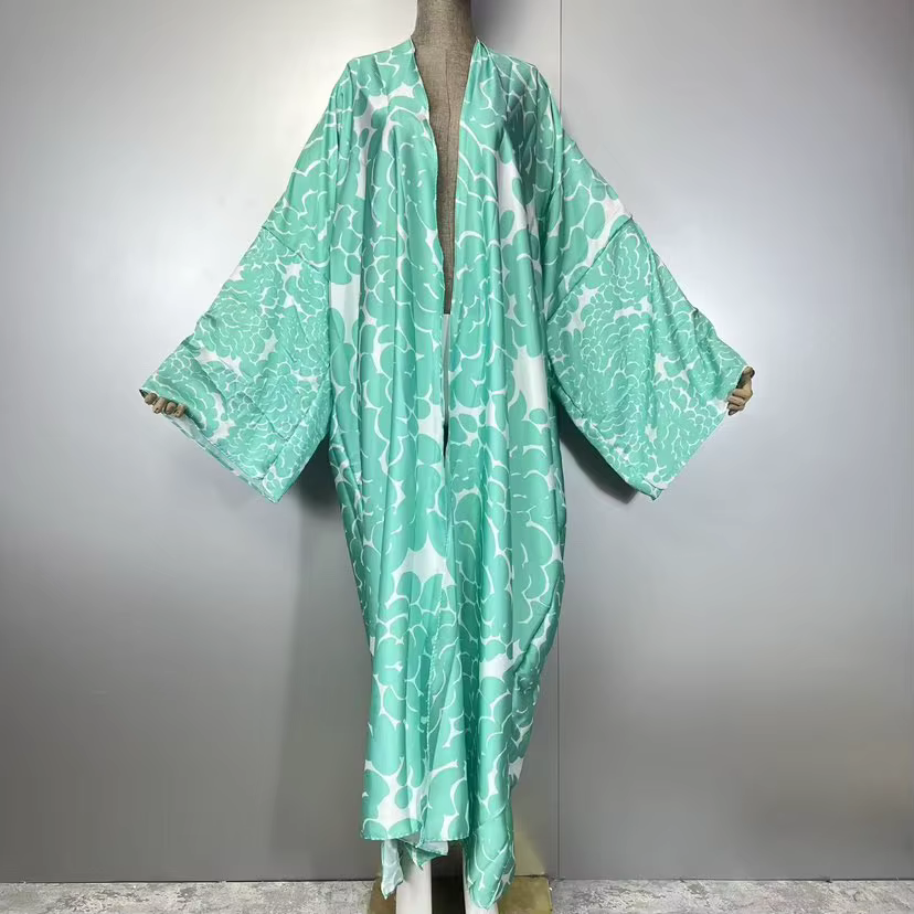 Seafoam Bloom Kimono