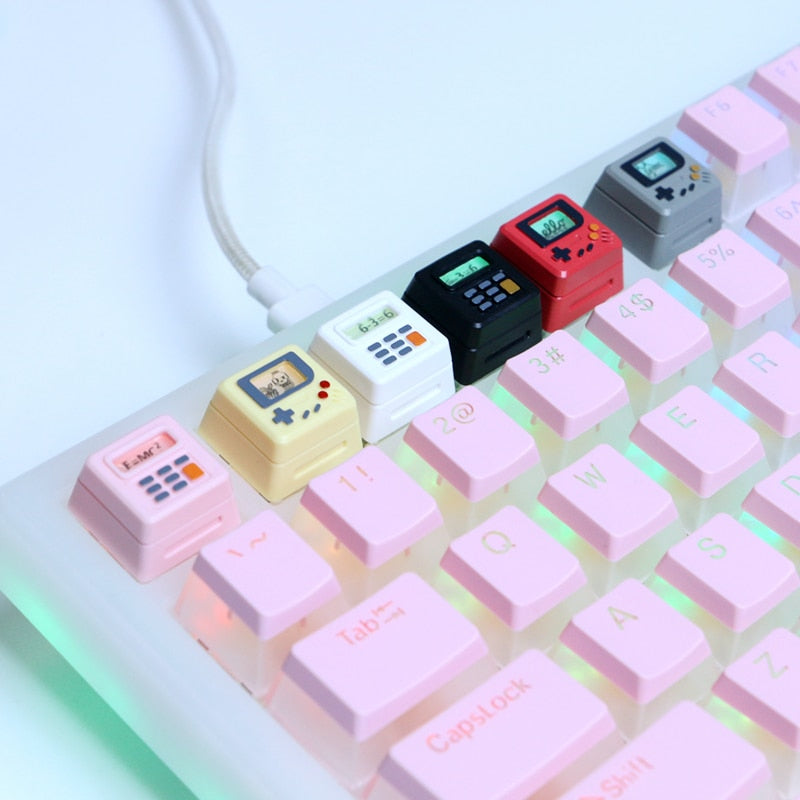 Retro Game Boy Keyboard Keycaps