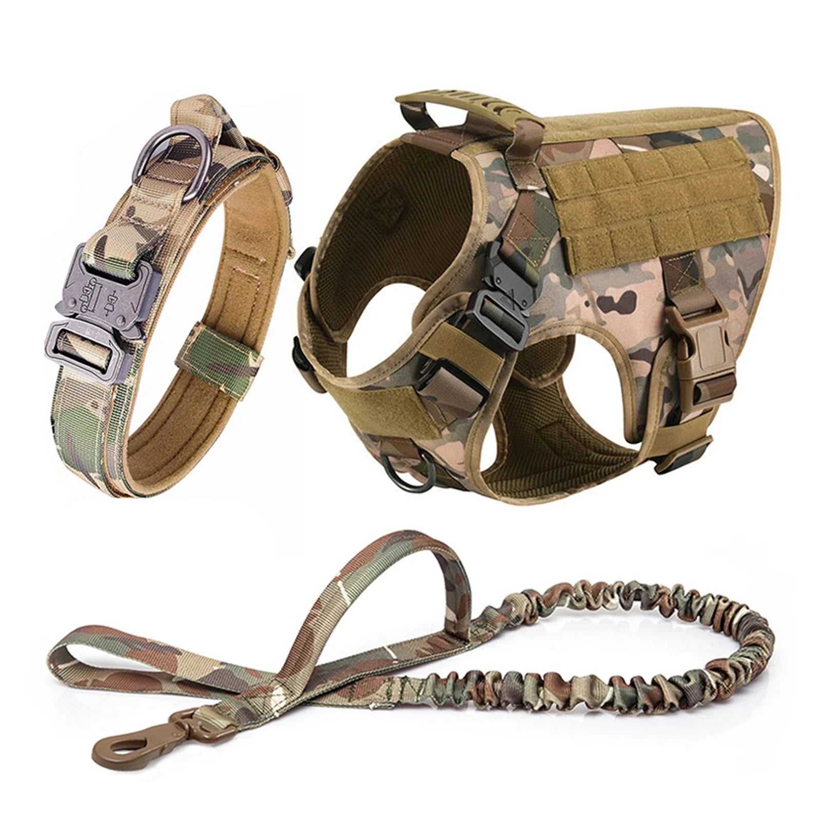 Ultimate Explorer Tactical Dog Harness & Leash Set