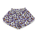 Leopard tiger adult women team active shorts