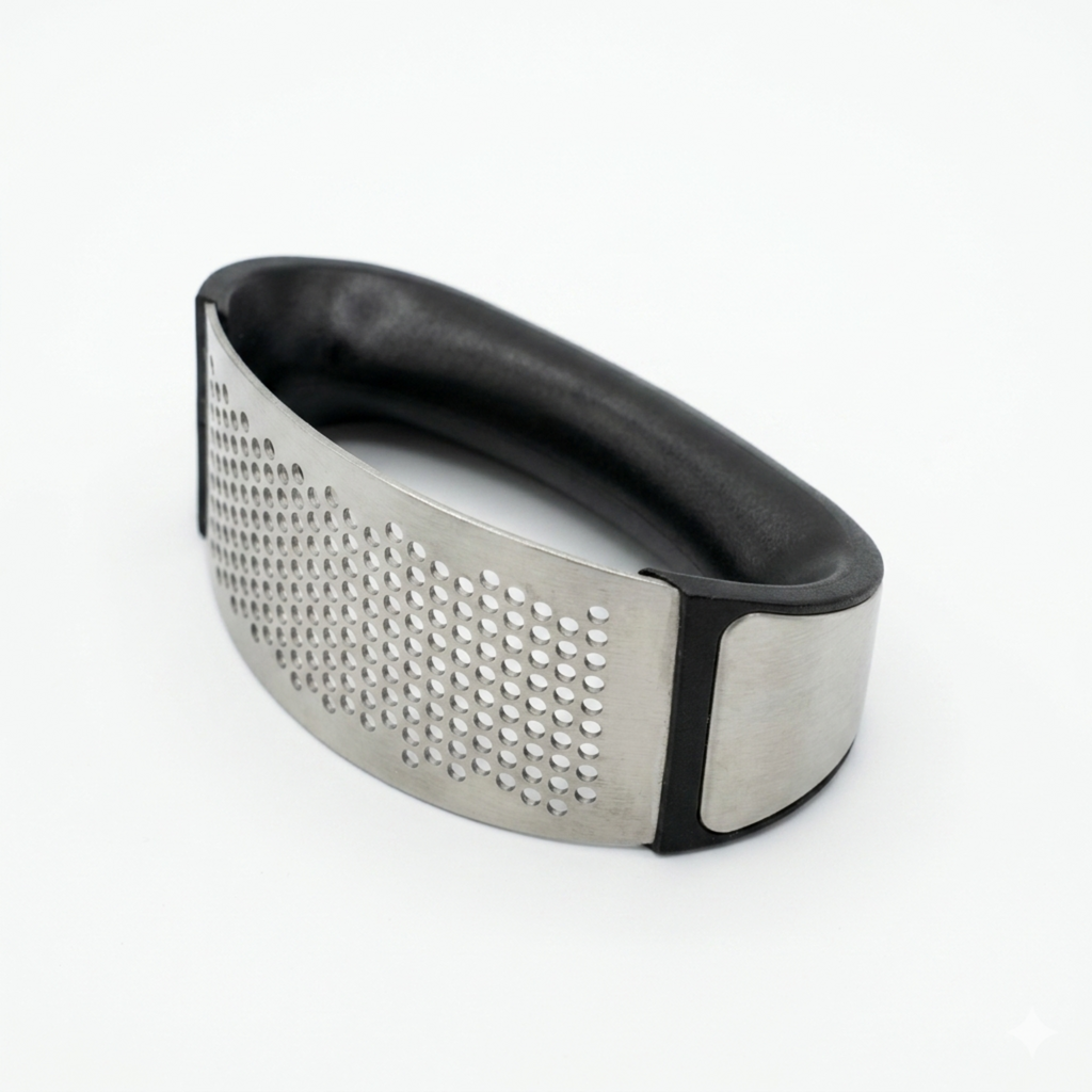 Stainless Steel Garlic Press