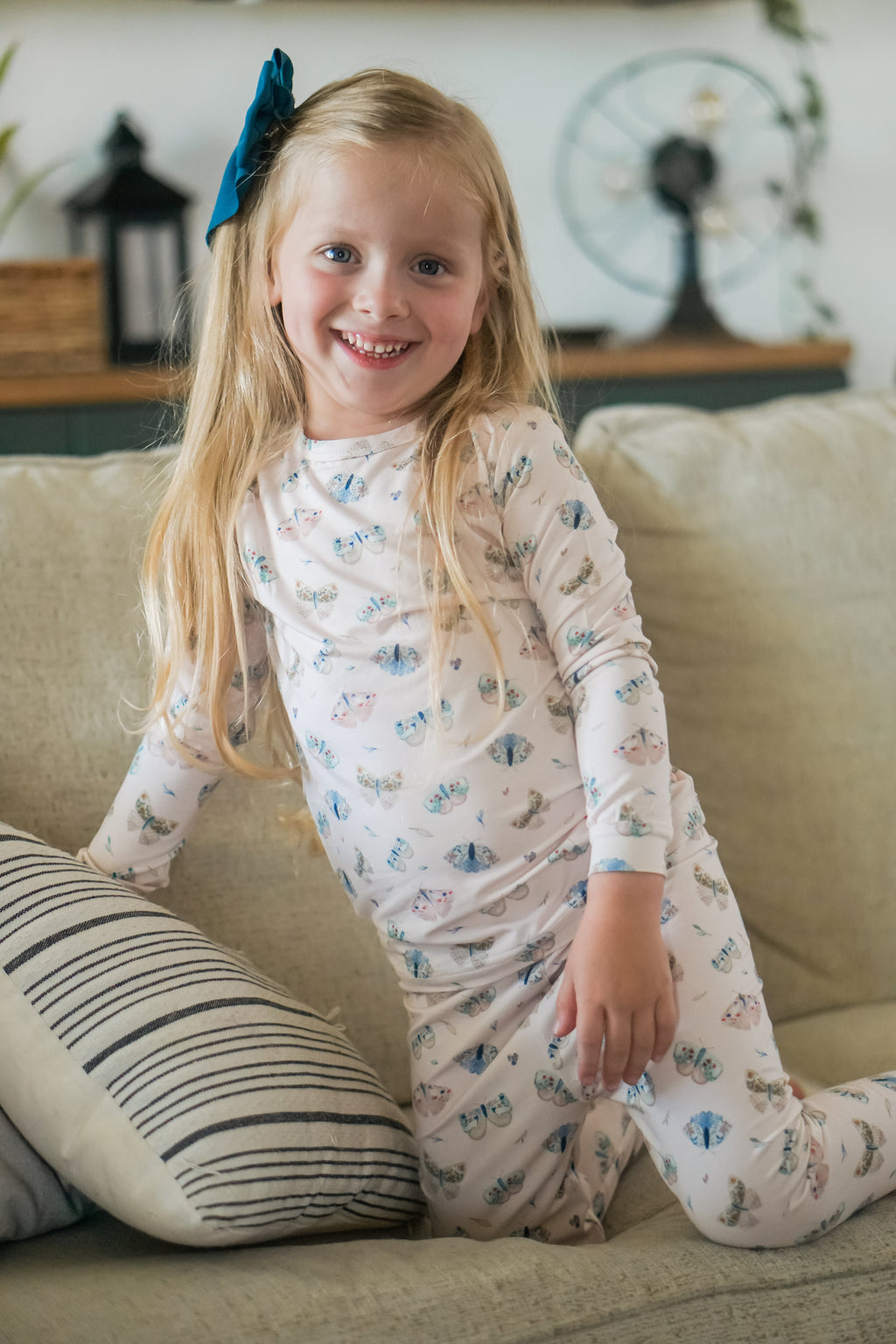 Luna Moths 2pc Bamboo Pajamas