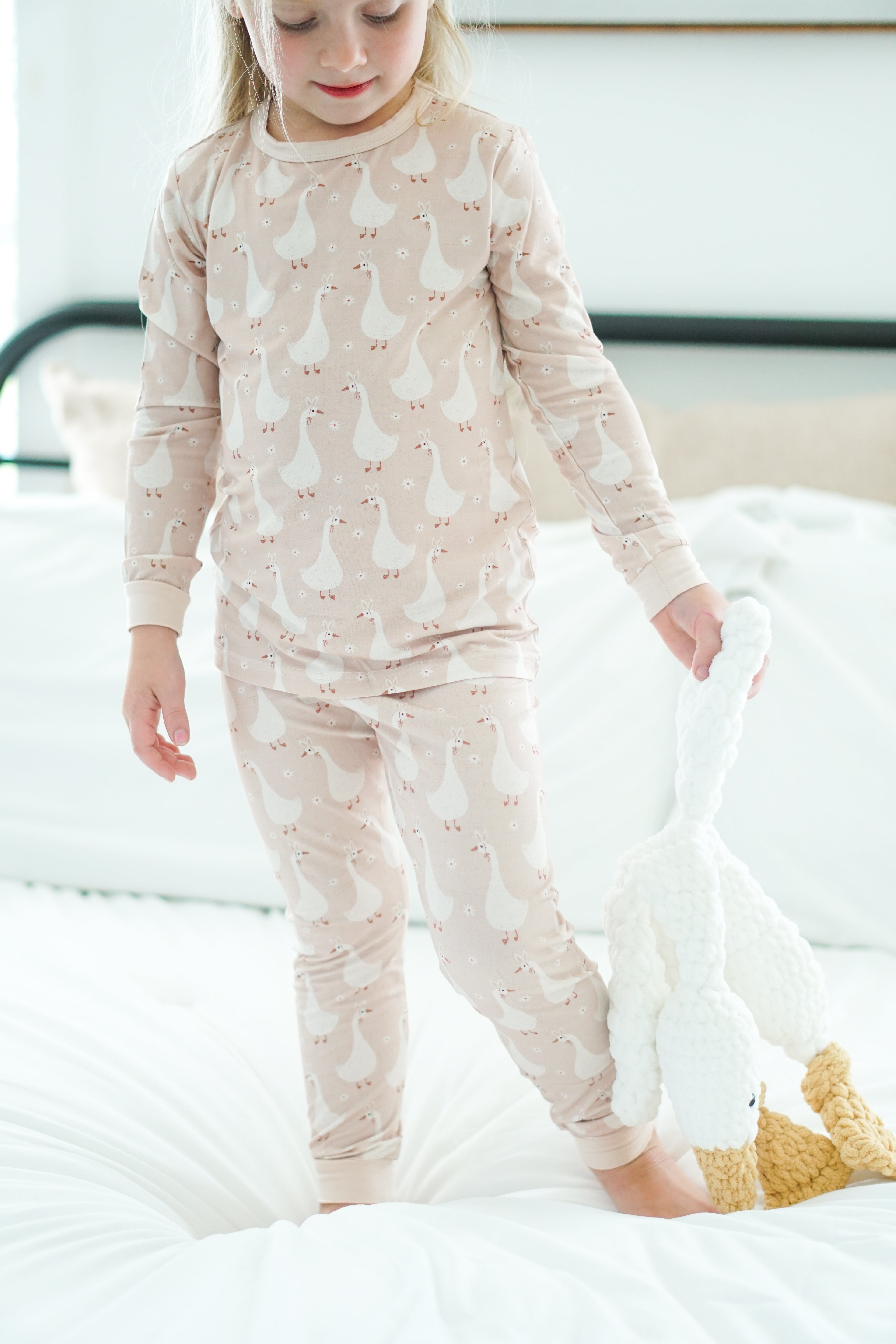 Silly Goose on the Loose 2pc Bamboo Pajamas