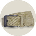 Sandy Tan Premium Stretch Belt
