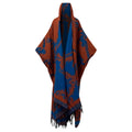 Grandeur Luxe Hooded Wool Kimono