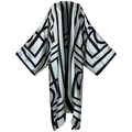 Midnight Maze Kimono