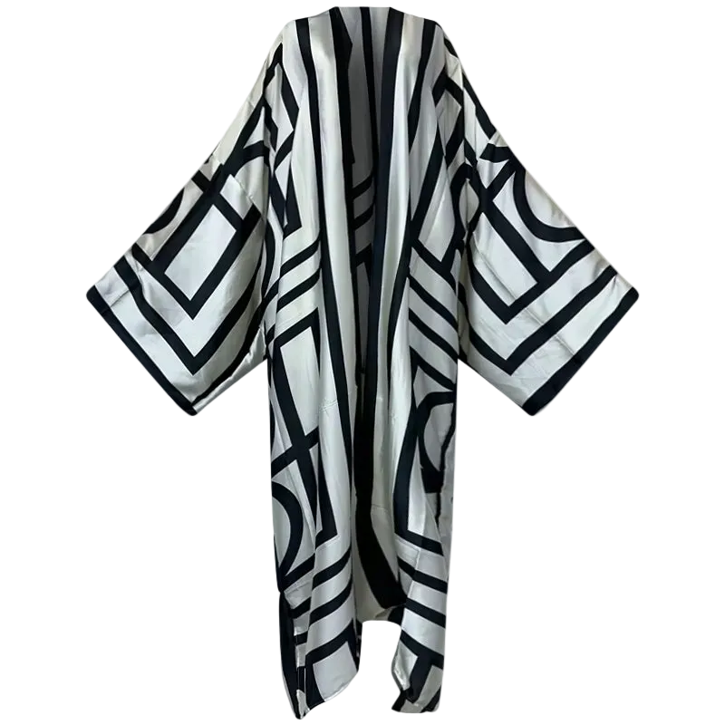 Midnight Maze Kimono