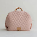 The Verona Luxe Carrier - Quilted Designer Pet Tote