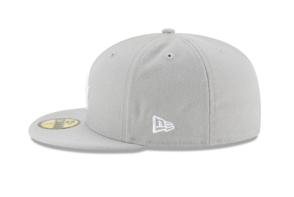 NEW ERA MLB BASIC 5950 LOS ANGELES DODGERS GRAY
