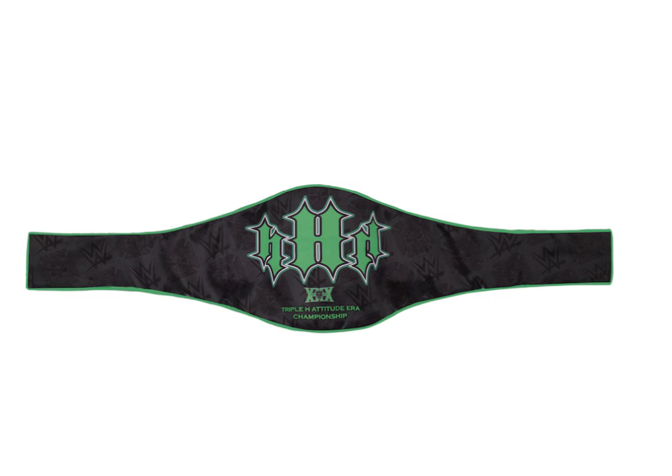 WWE Triple H 30 Years The Game Attitude Era Signature Series Title Replica Belt