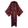 Crimson Rhythm Kimono
