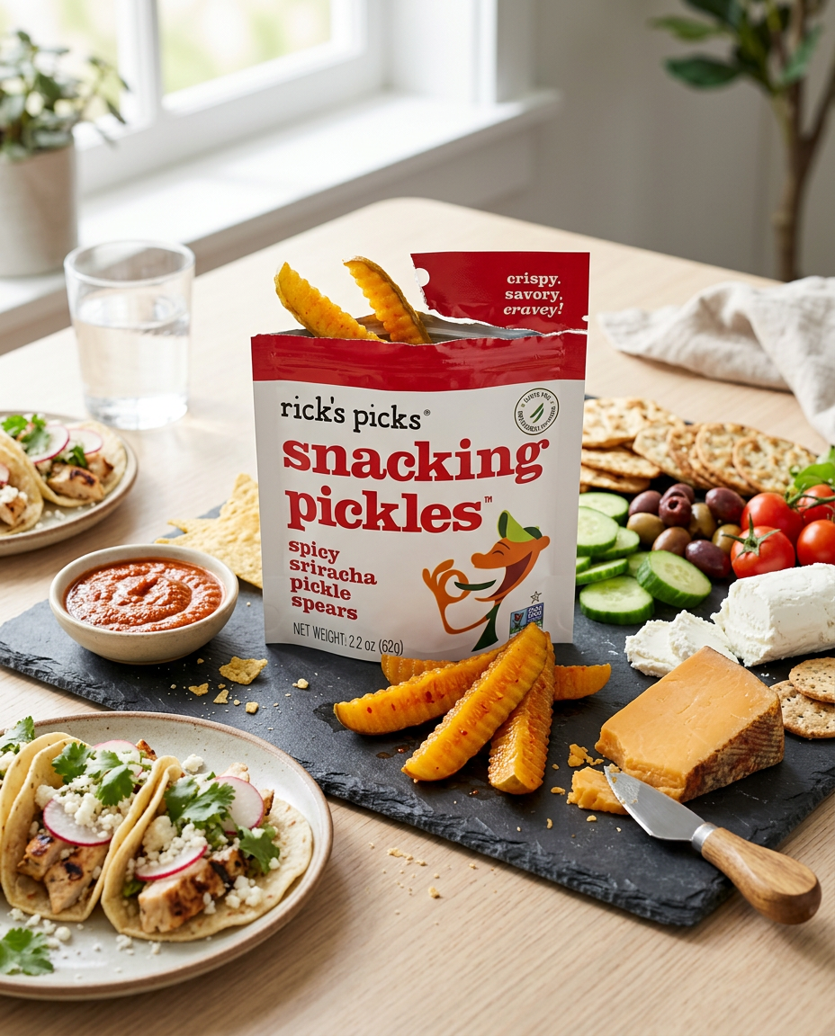 Spicy Snacking Pickles - 12 Pack!