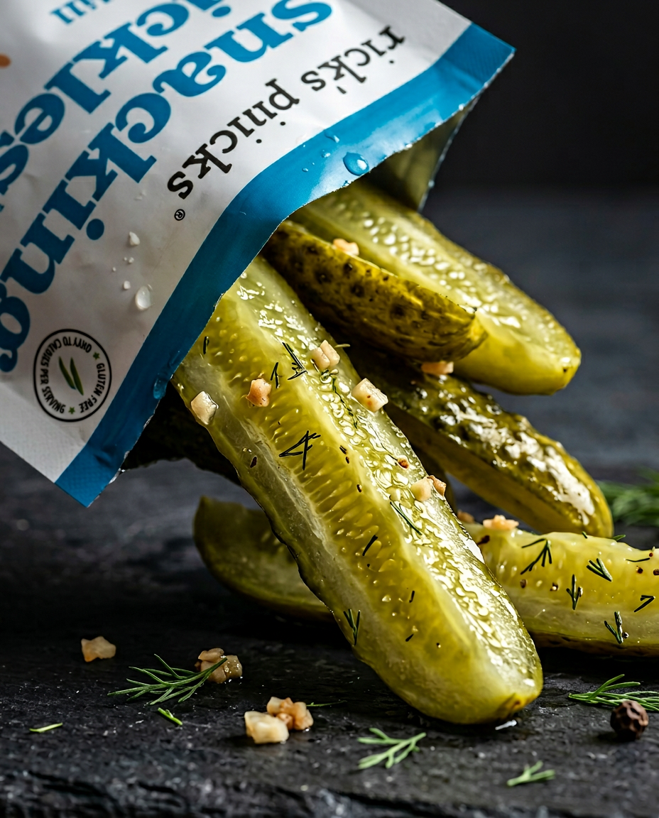 Garlic-Dill Snacking Pickles - 12 Pack!