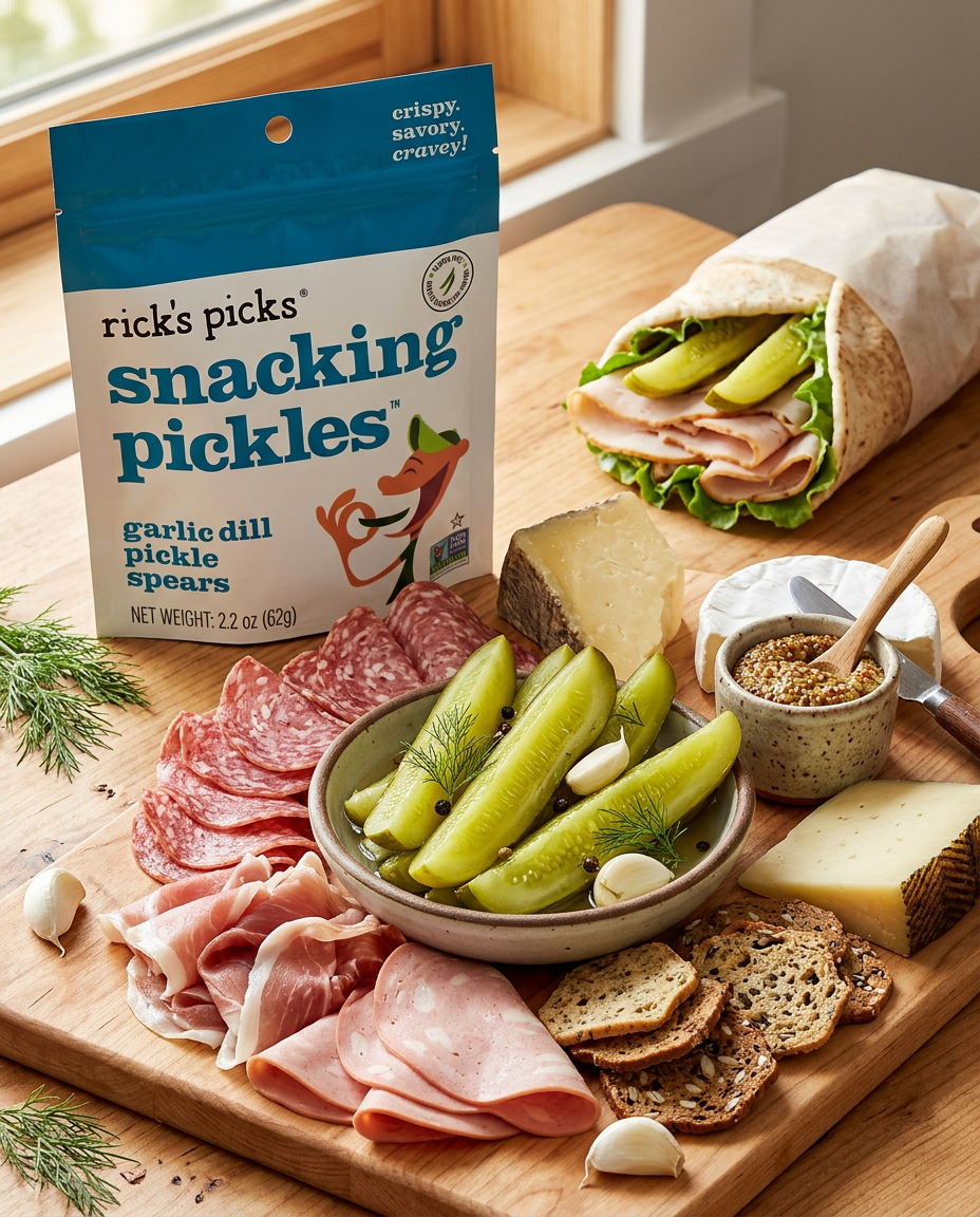 Garlic-Dill Snacking Pickles - 12 Pack!