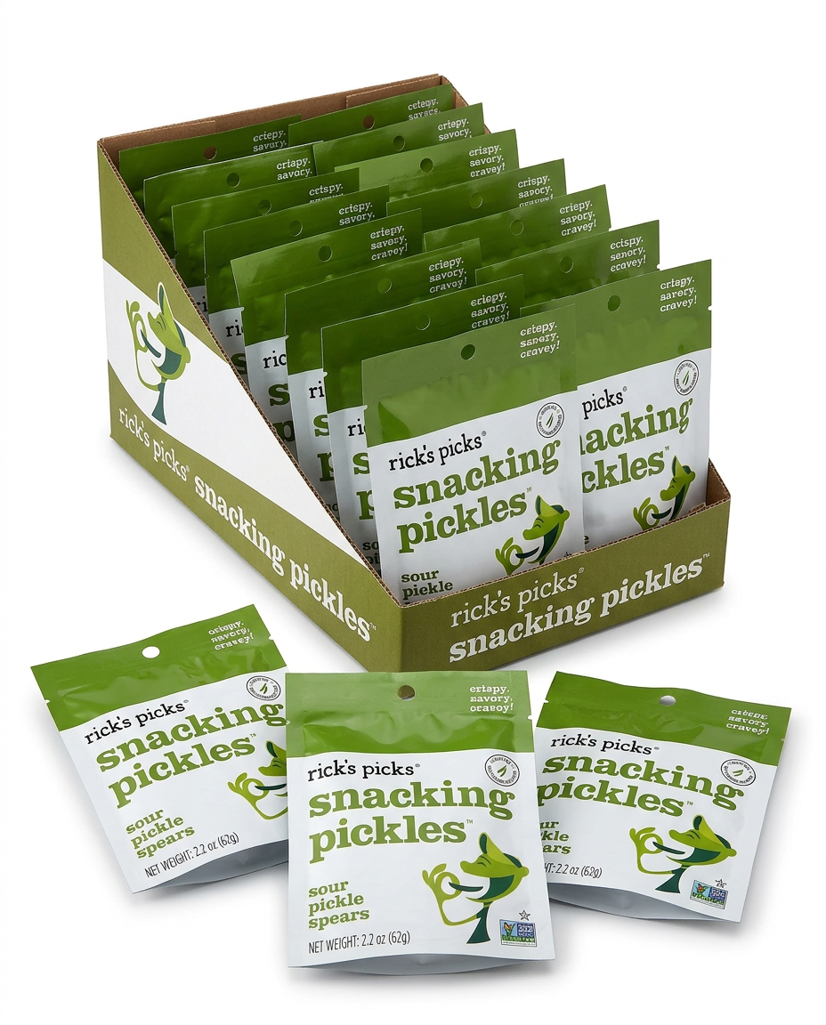 Sour Snacking Pickles - 12 Pack!